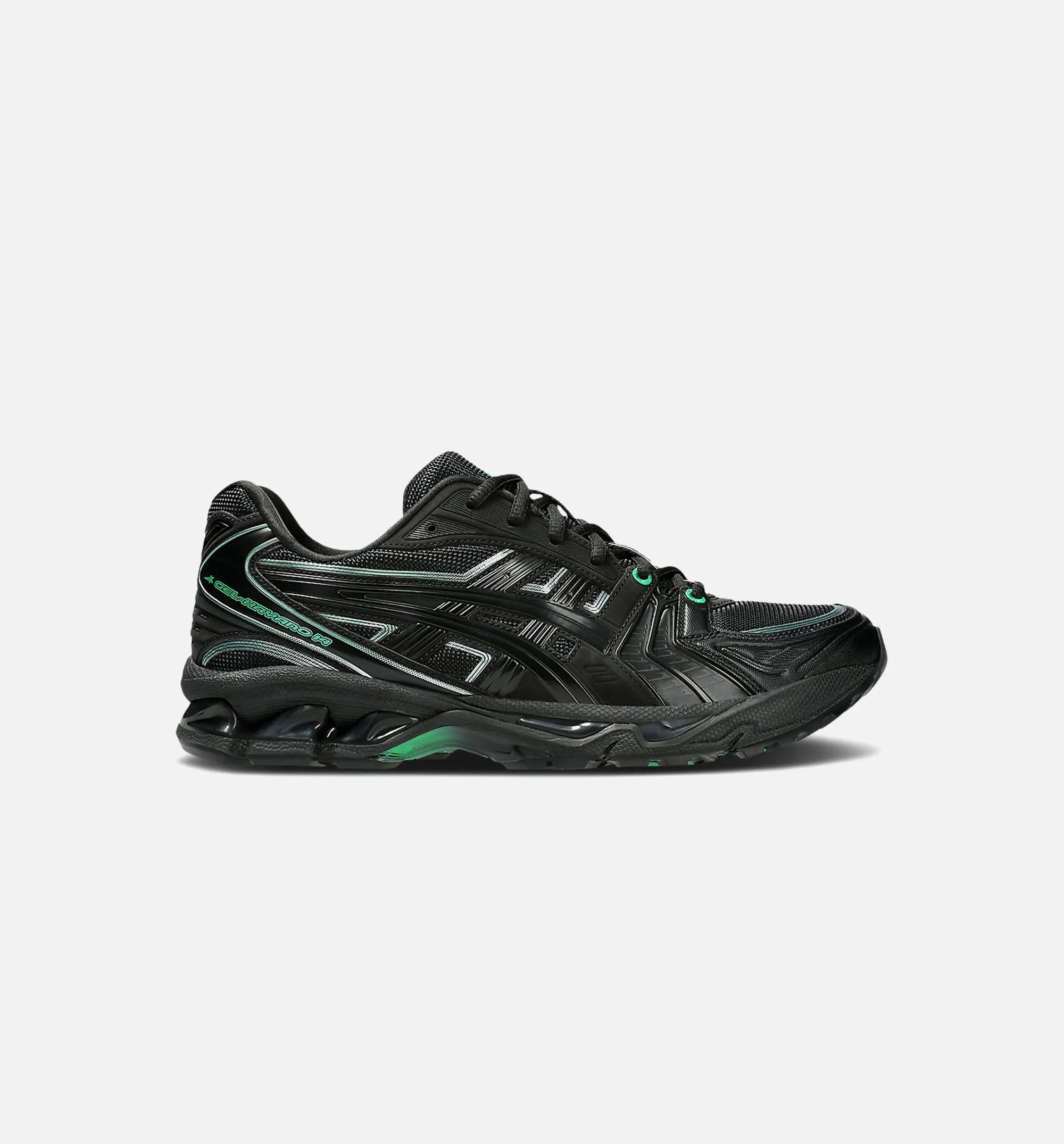 8ON8 x Gel Kayano 14 Mens Lifestyle Shoe - Black/Green