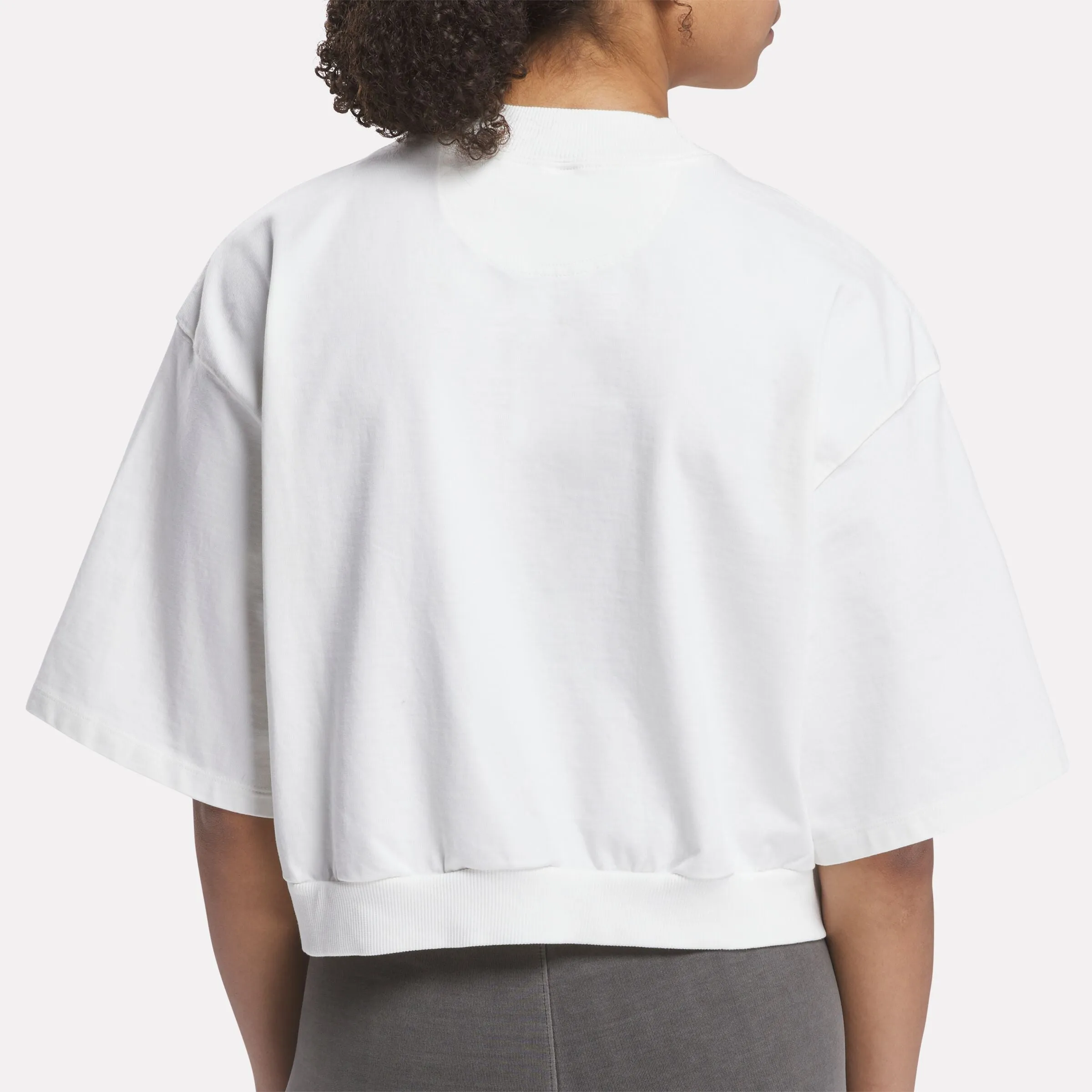 Anine Bing X Reebok Tee Chalk