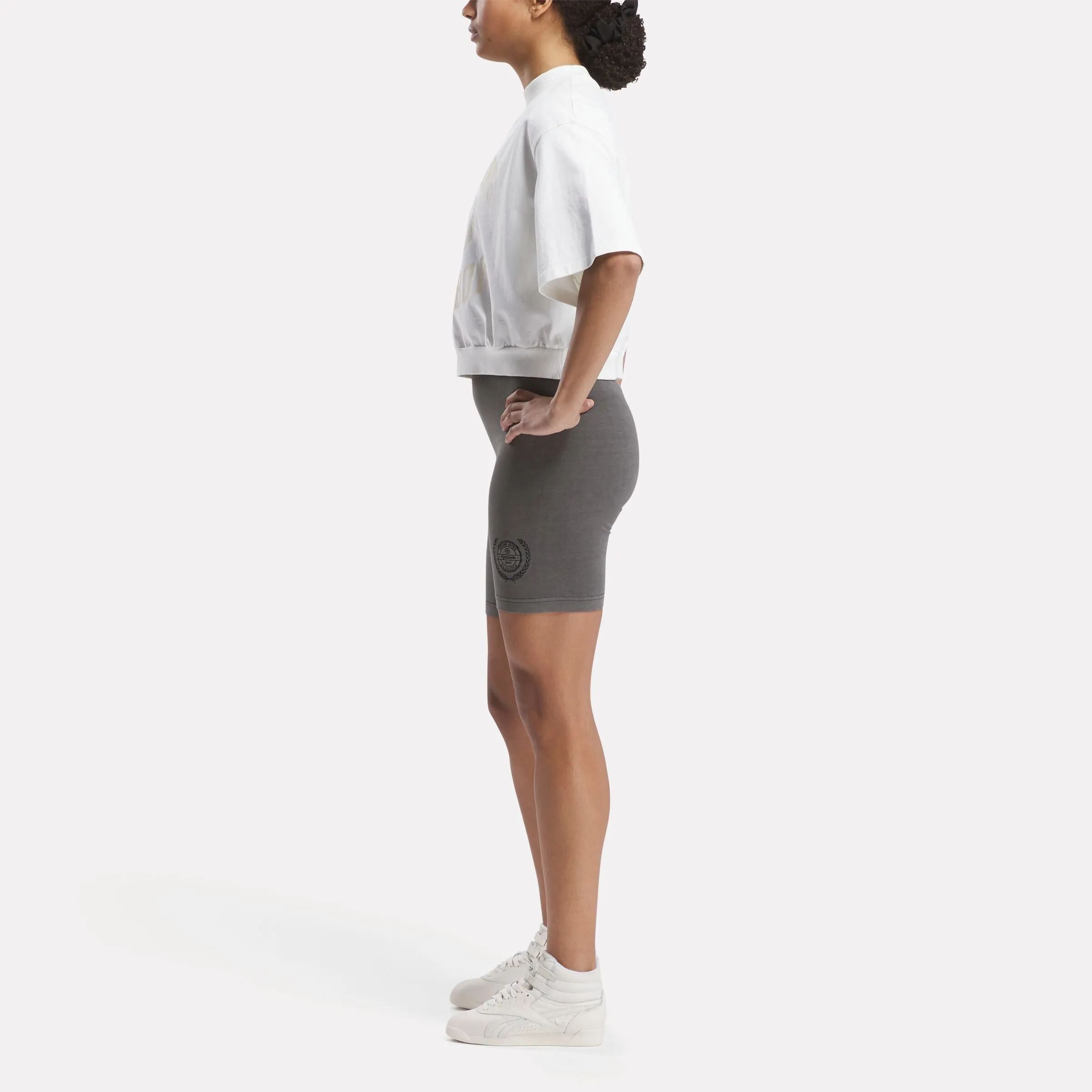 Anine Bing X Reebok Tee Chalk