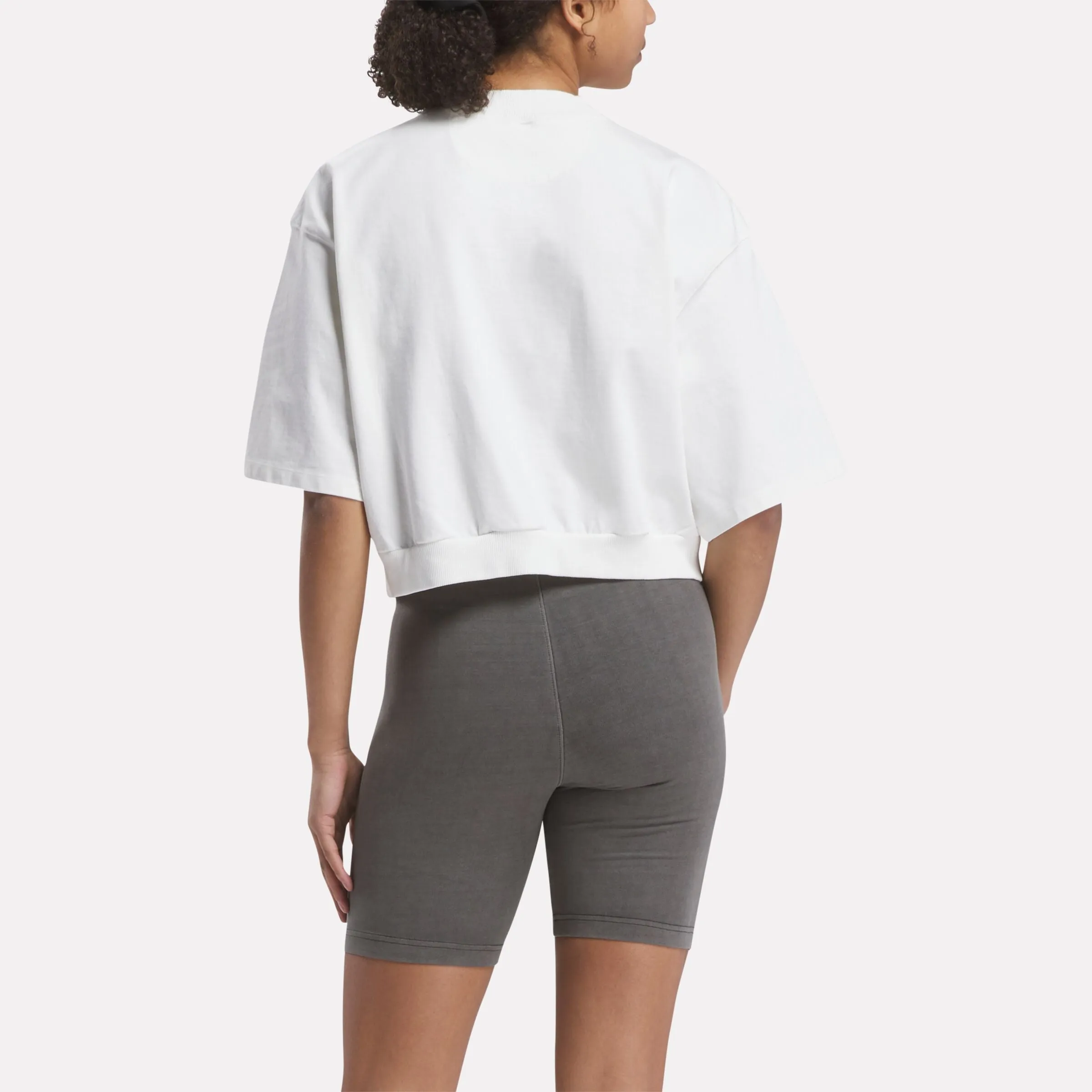 Anine Bing X Reebok Tee Chalk
