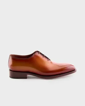 Brown Leather Oxford Shoes