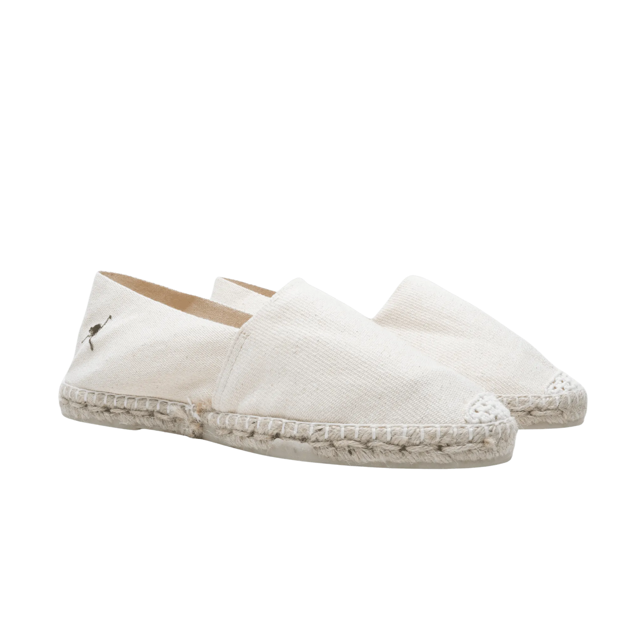 Canvas Espadrilles - Cream