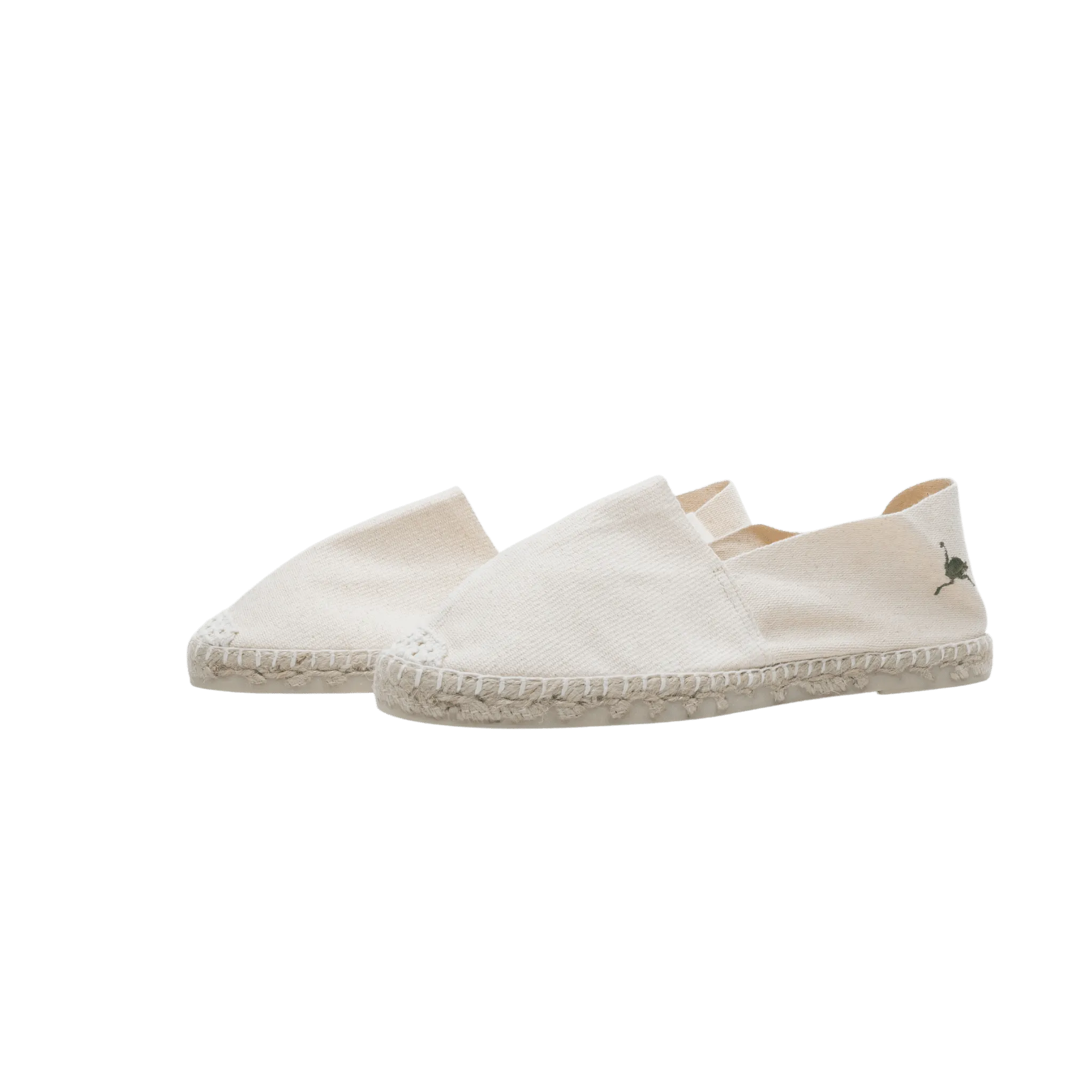 Canvas Espadrilles - Cream