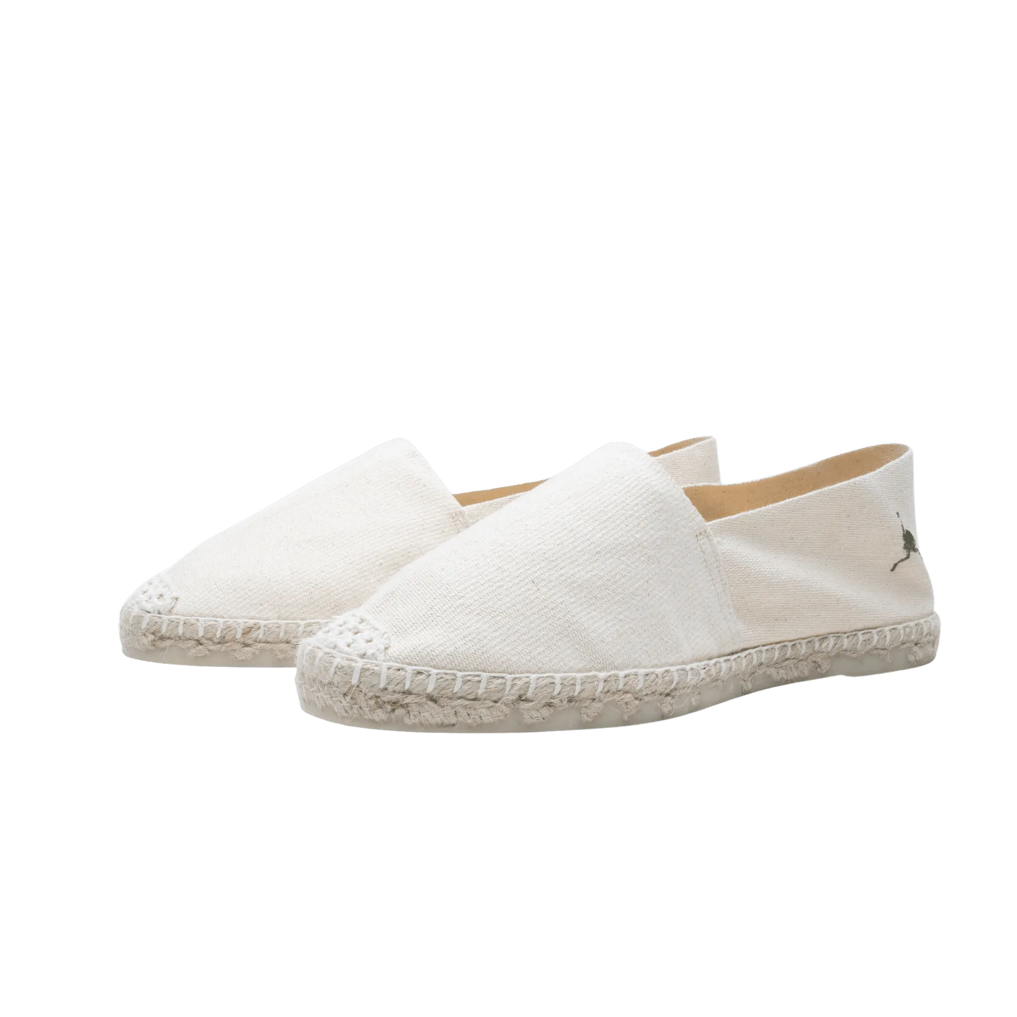 Canvas Espadrilles - Cream