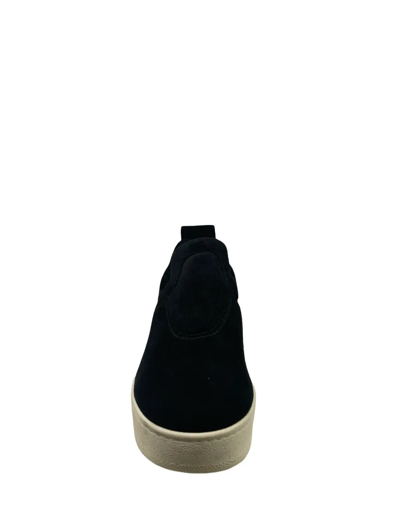 Celine Slip On Black Suede Skate Sneakers. Size: 35