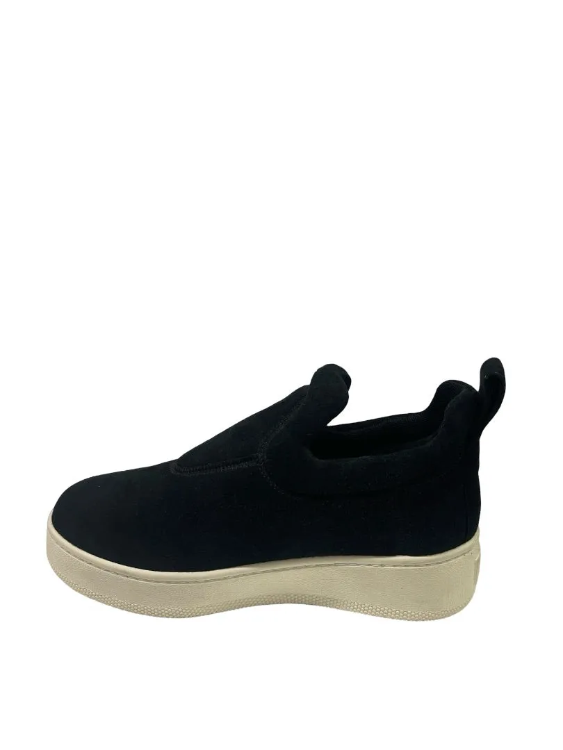 Celine Slip On Black Suede Skate Sneakers. Size: 35