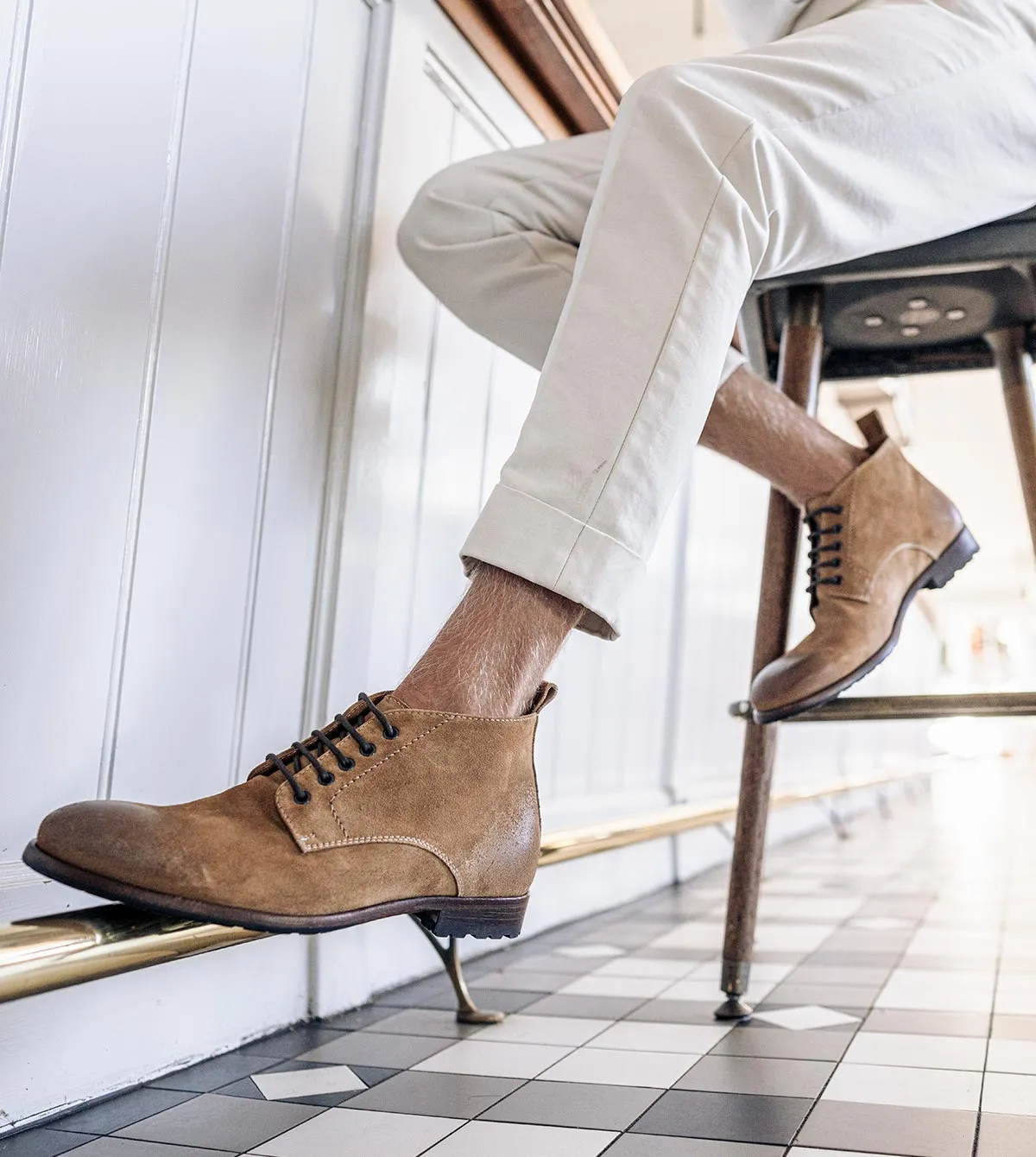 Hilton Lace-up Boots by Brando