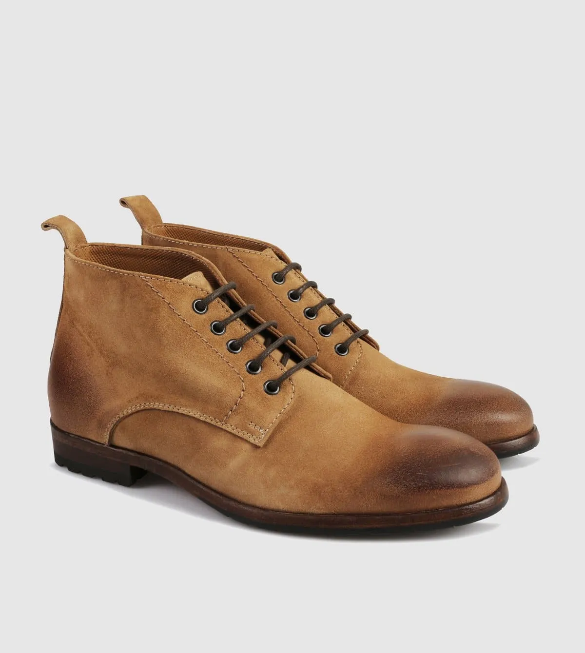 Hilton Lace-up Boots by Brando