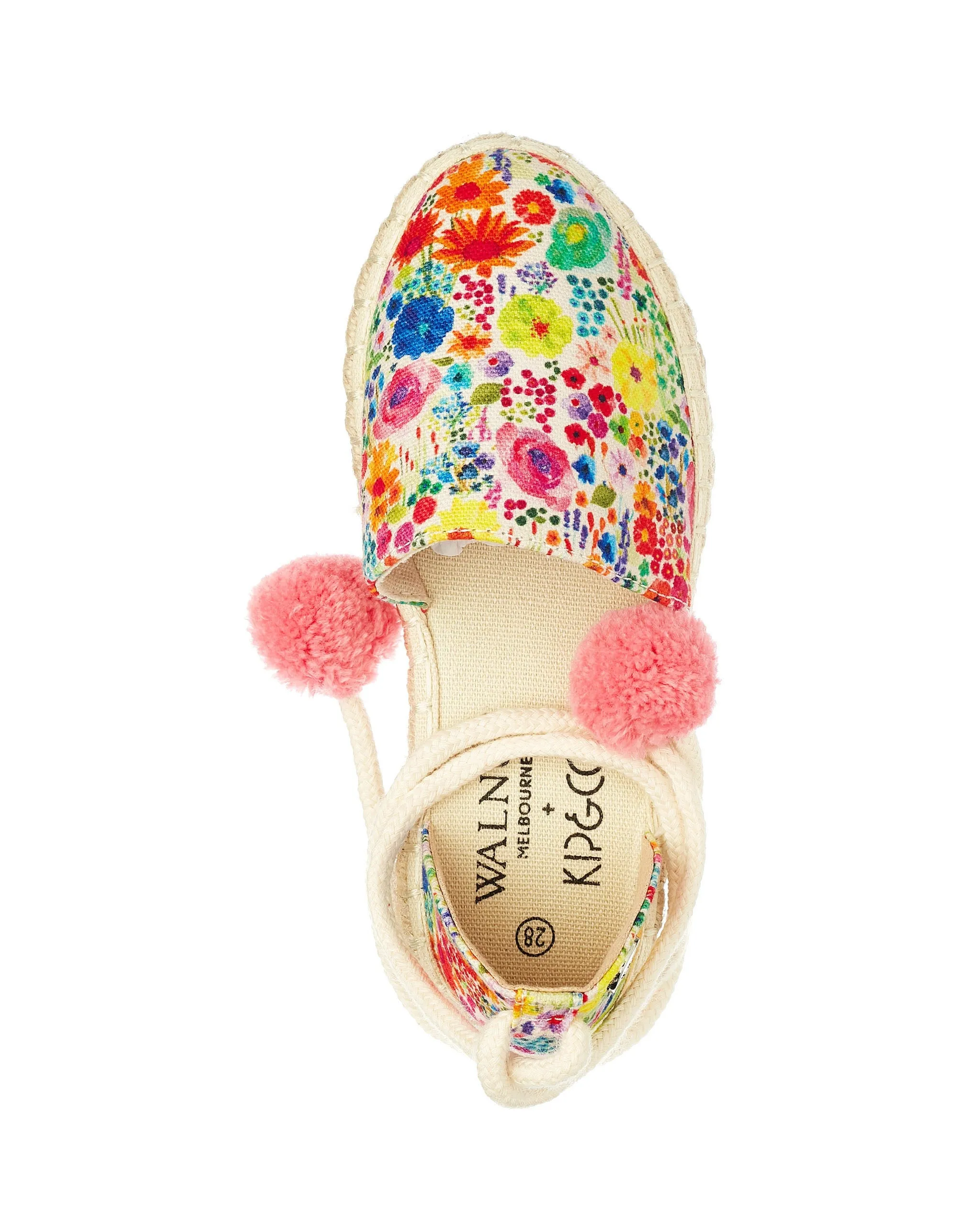 Kip Capri Girl's Espadrille Blooming Day