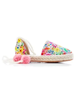 Kip Capri Girl's Espadrille Blooming Day