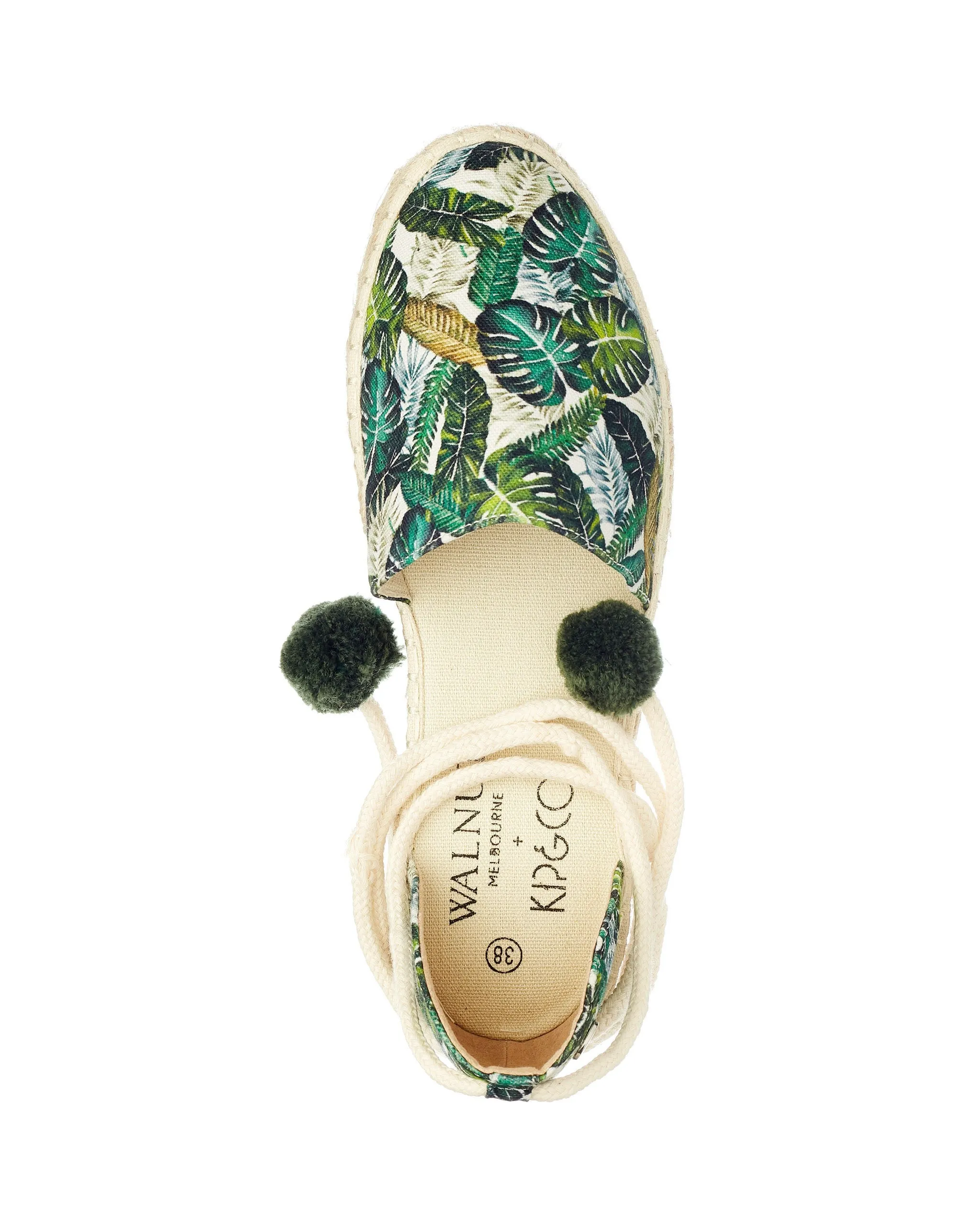 Kip Margot Espadrille Palm