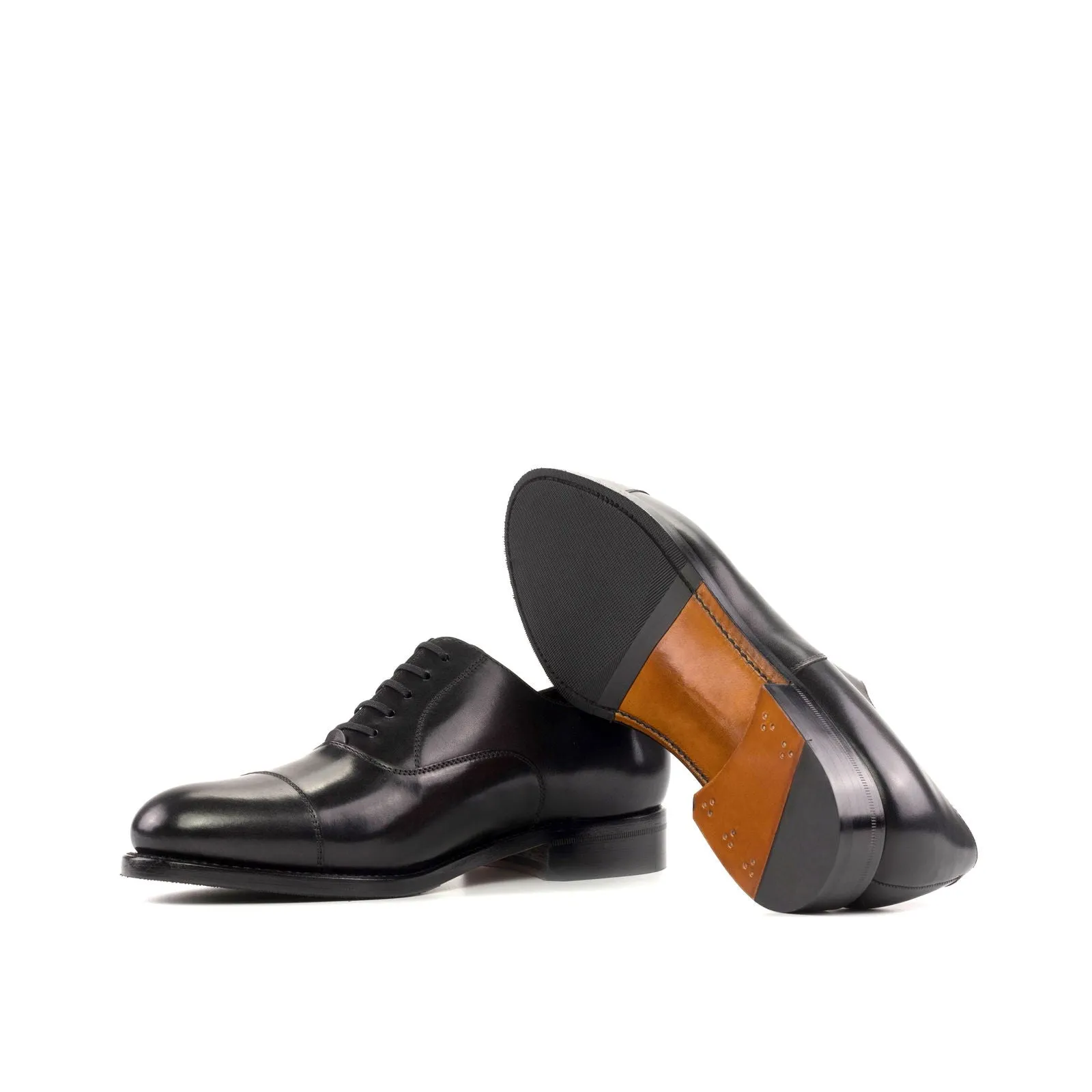 Men's Oxford Leather Shoes Wide Plus Size 5910