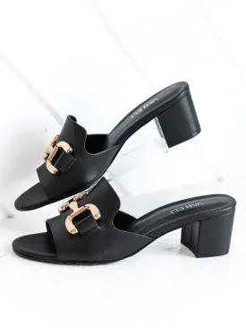 Oksana Black Leather by Vaneli