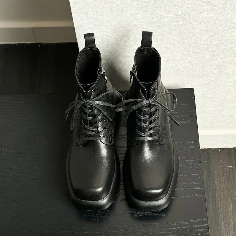 Ostranuxe Executive Zipper Boots