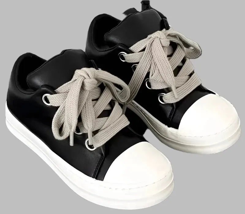 Thick Shoelace Fashion High Top Sneakers