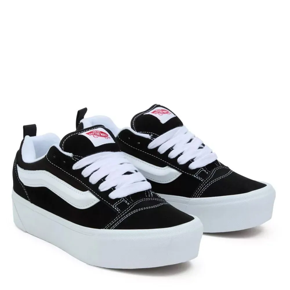 Vans Women's Knu Stack in Black/True White