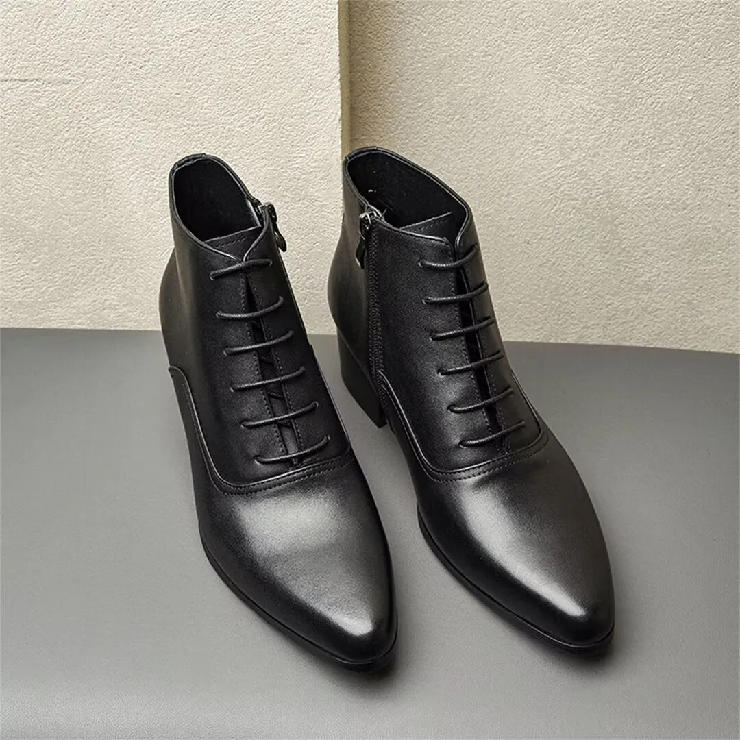 Velvetique Glide-On Ankle Boots