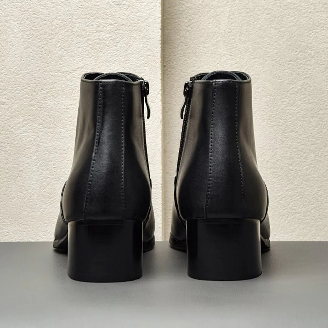Velvetique Glide-On Ankle Boots