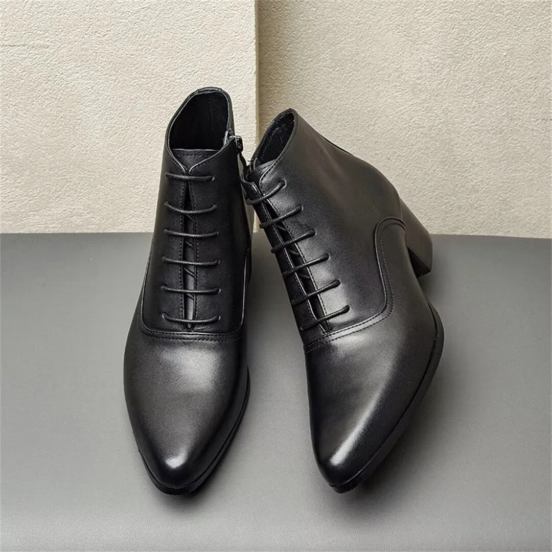 Velvetique Glide-On Ankle Boots